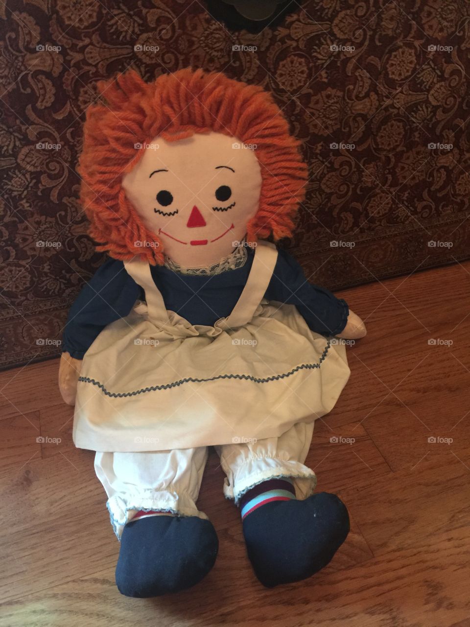 Antique Raggedy Ann doll