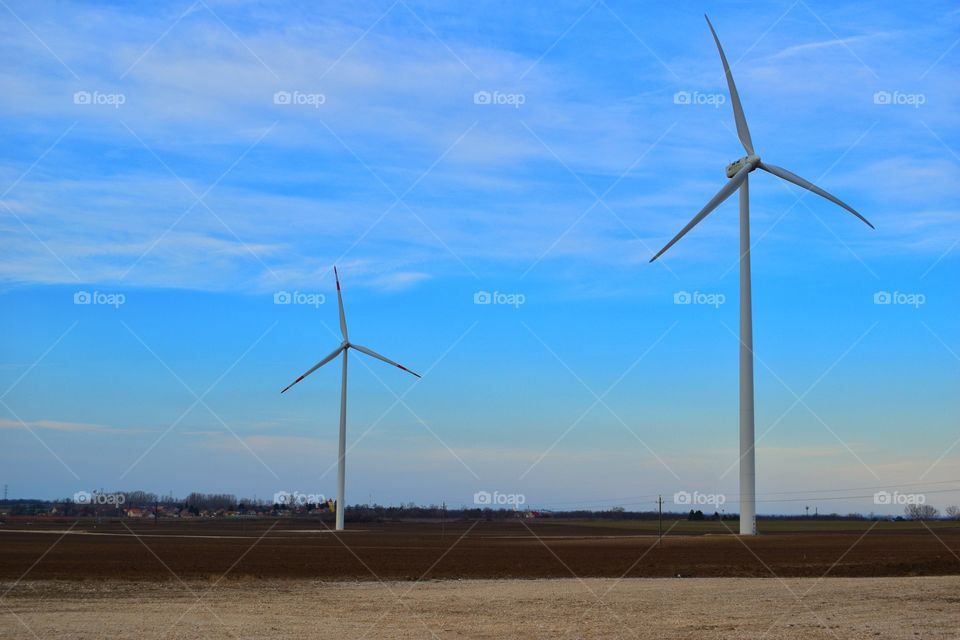turbine field