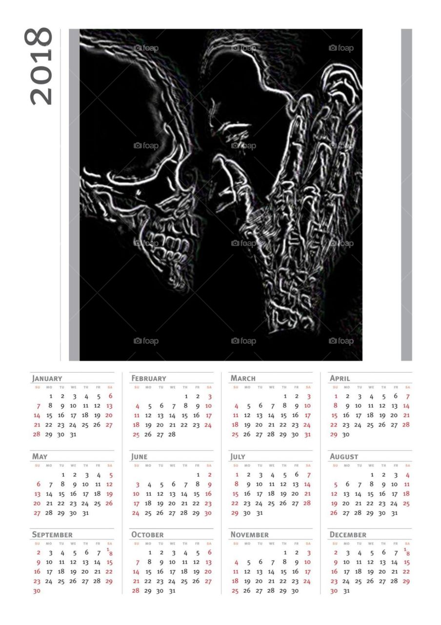 Unzertrennlich Kalender 2018