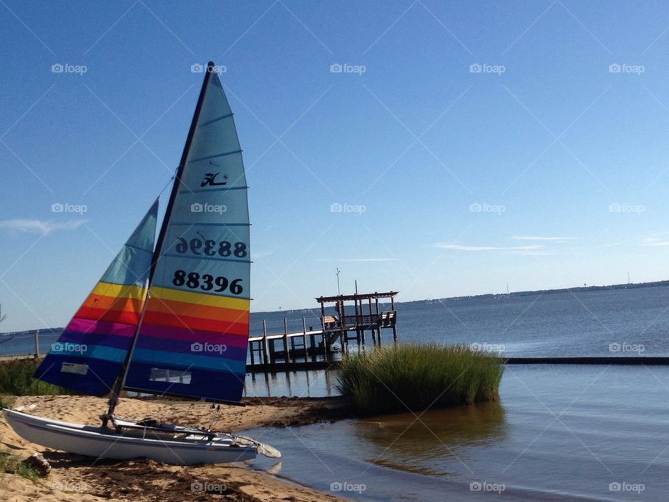 Catamaran beach 