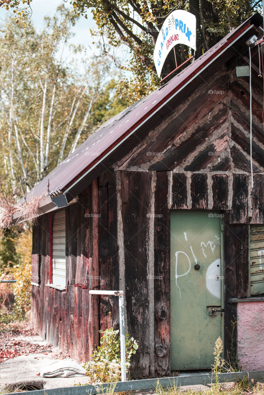 Greenland abandoned amusement park