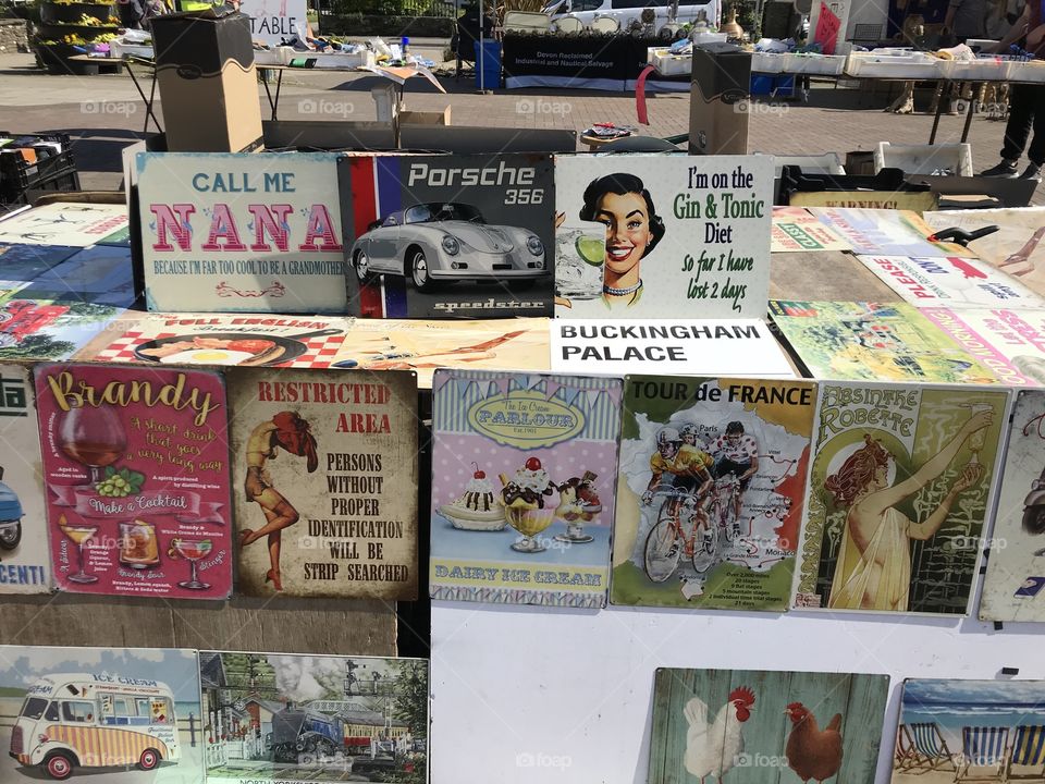 Some fabulous antique signs to make you laugh and give pride in equal measure.