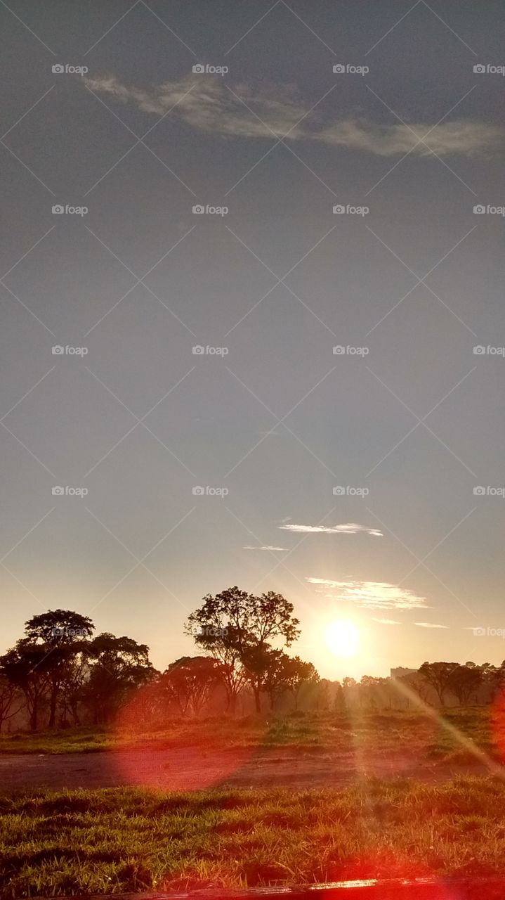 Sol muito belo no começo dessa nova semana. Tudo isso é por boa inspiração desde o amanhecer!