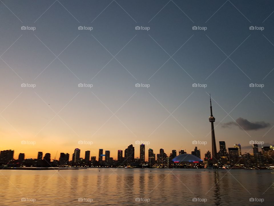 Toronto Skyline from Harbour