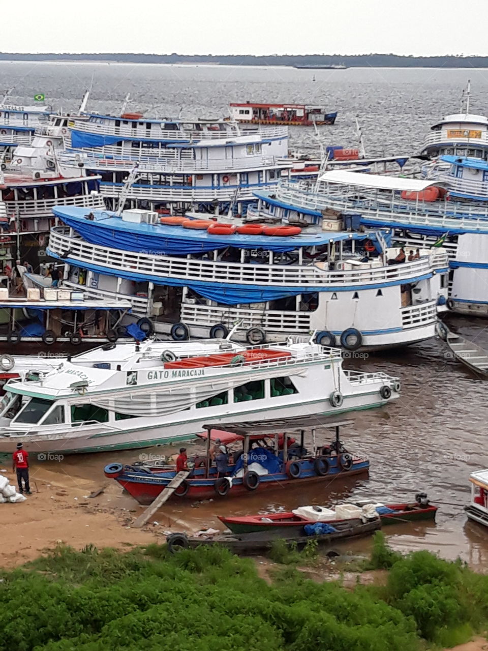 Boats in Manaus