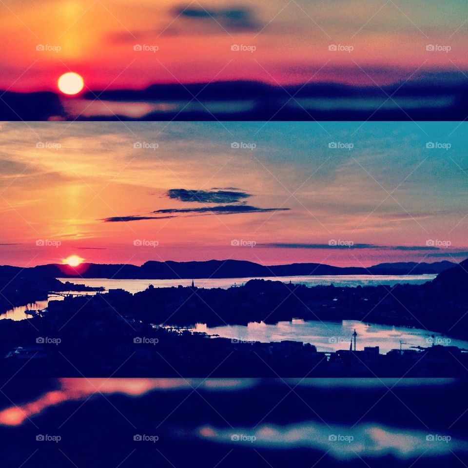 Norweigian sunset