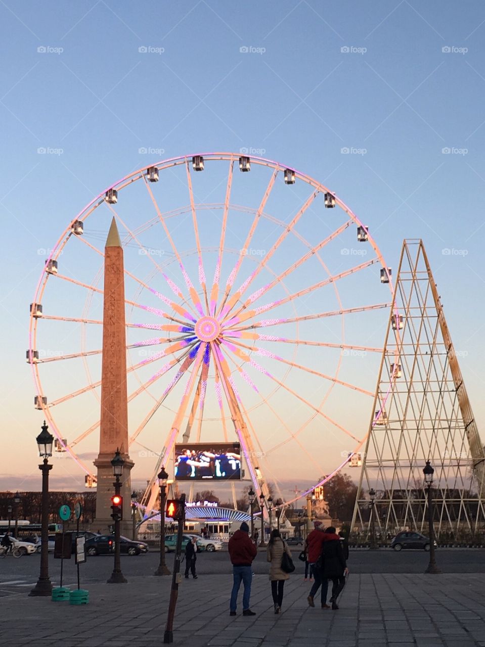 Paris Ferris wheel 