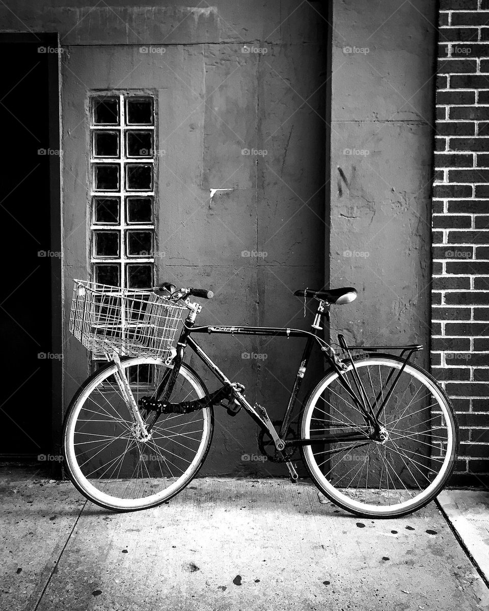 Black and white BIKE
