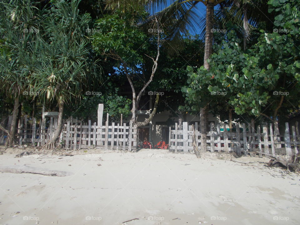 Motel in the beach