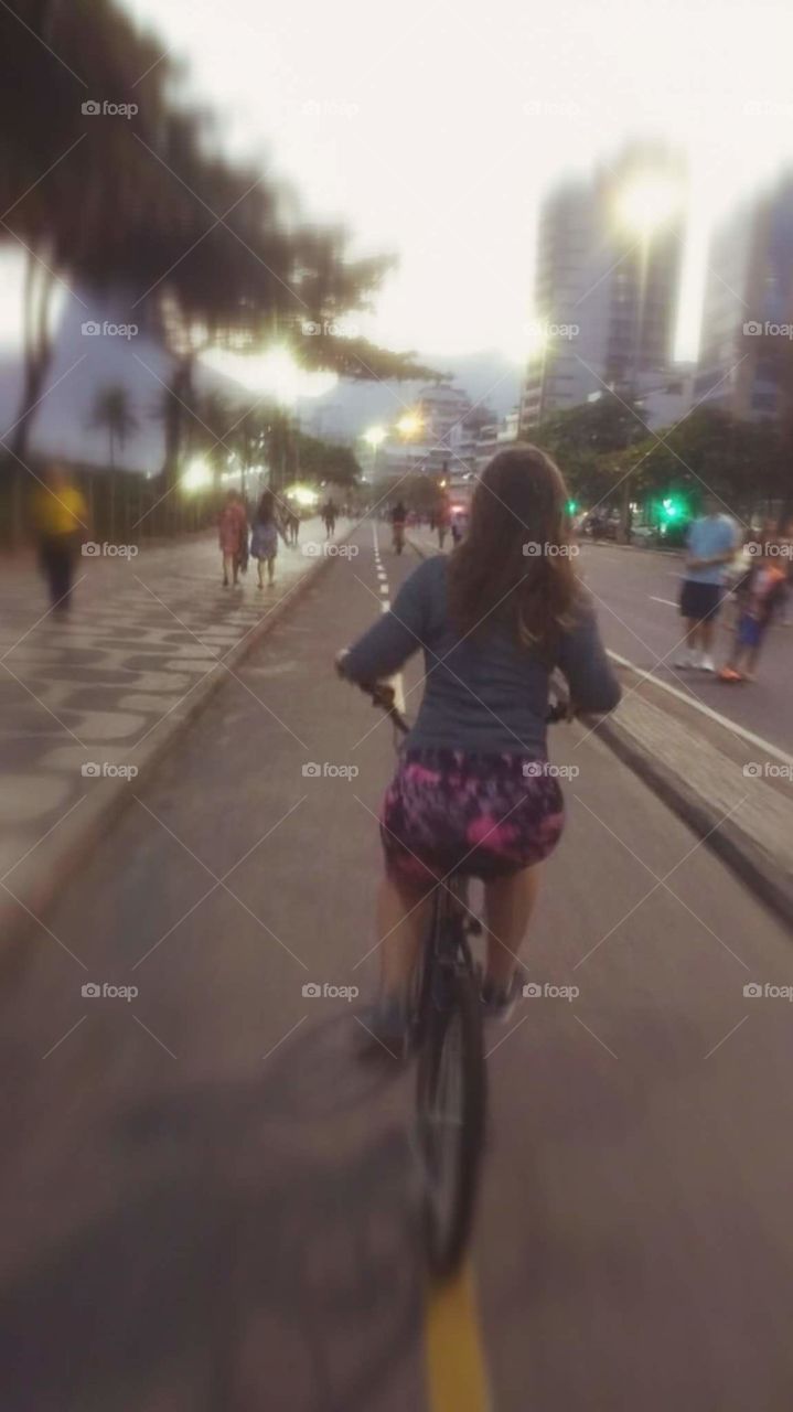 Bike calçadao