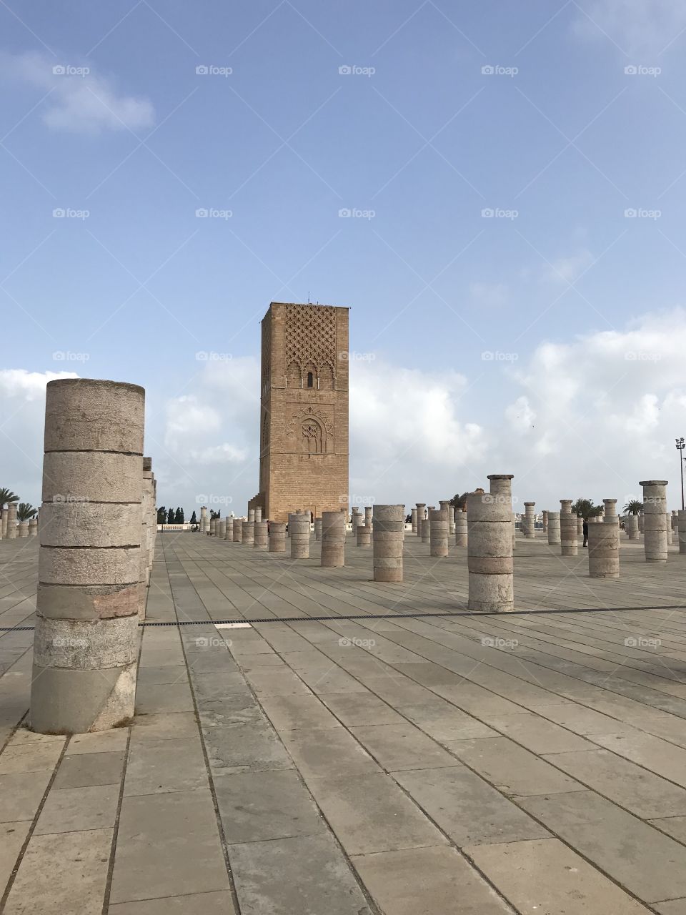Torre Hassan II, Rabat 