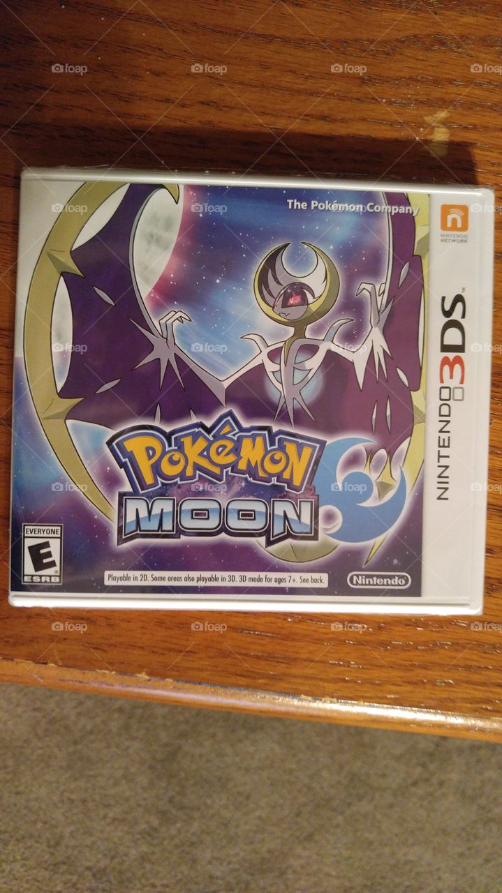 Pokemon moon 3DS game