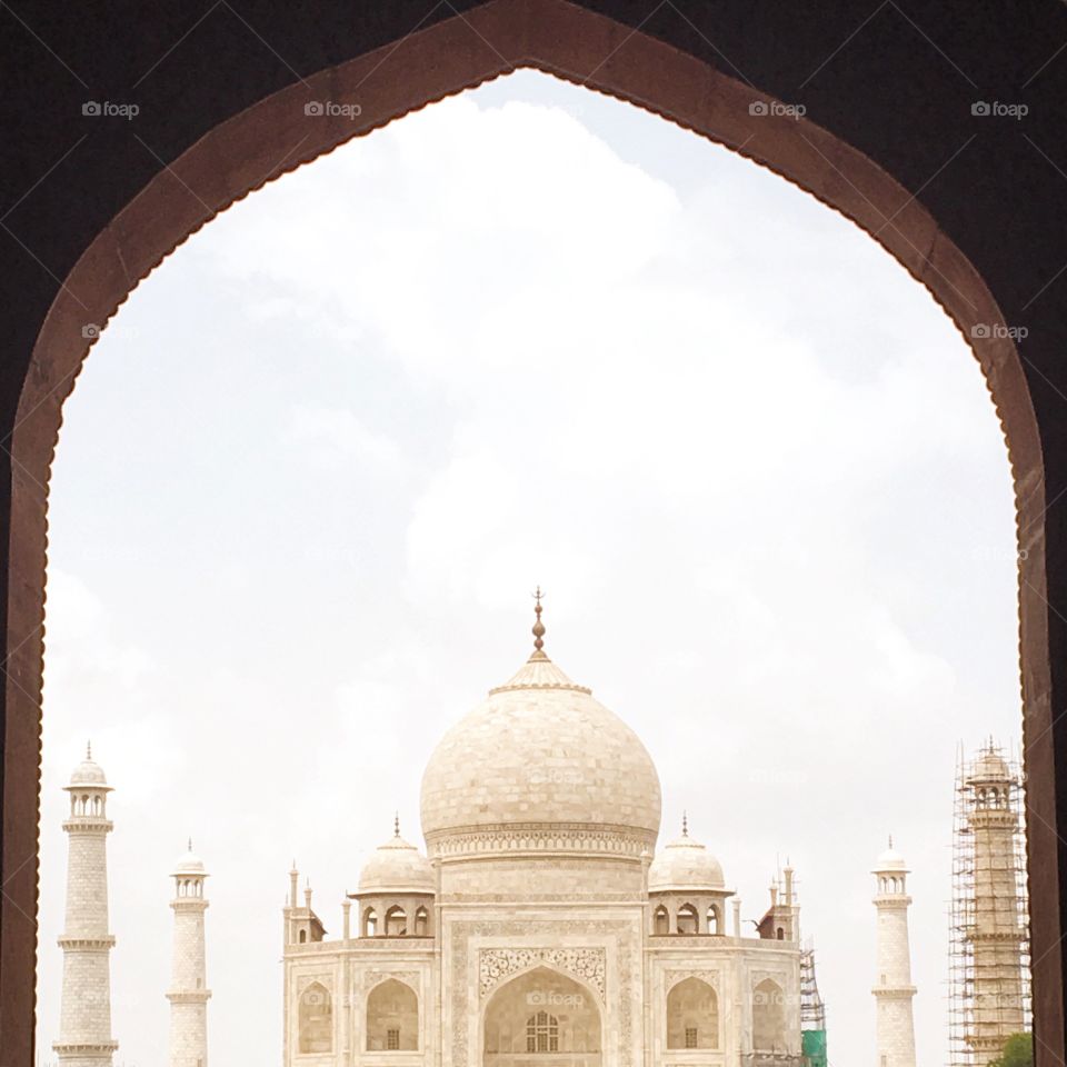 Vie of Taj Mahal