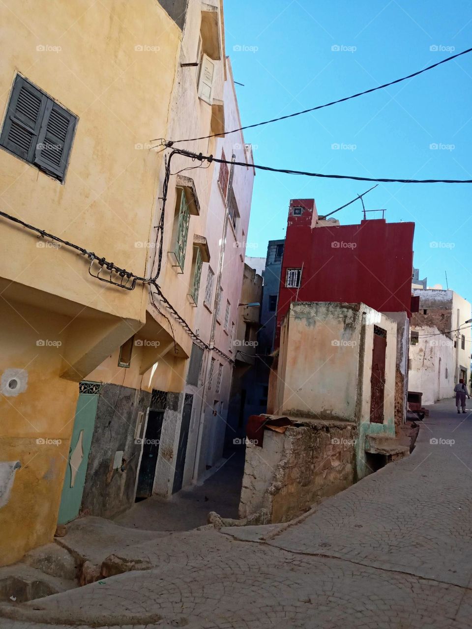 old building in village Bhalil of morocco