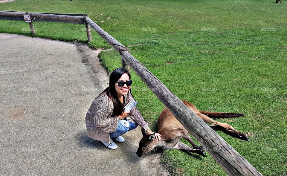 Loving to see animals in person!