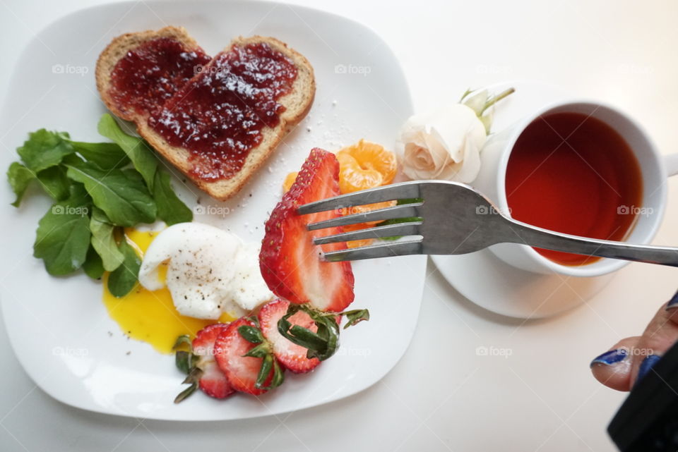 Strawberry breakfast