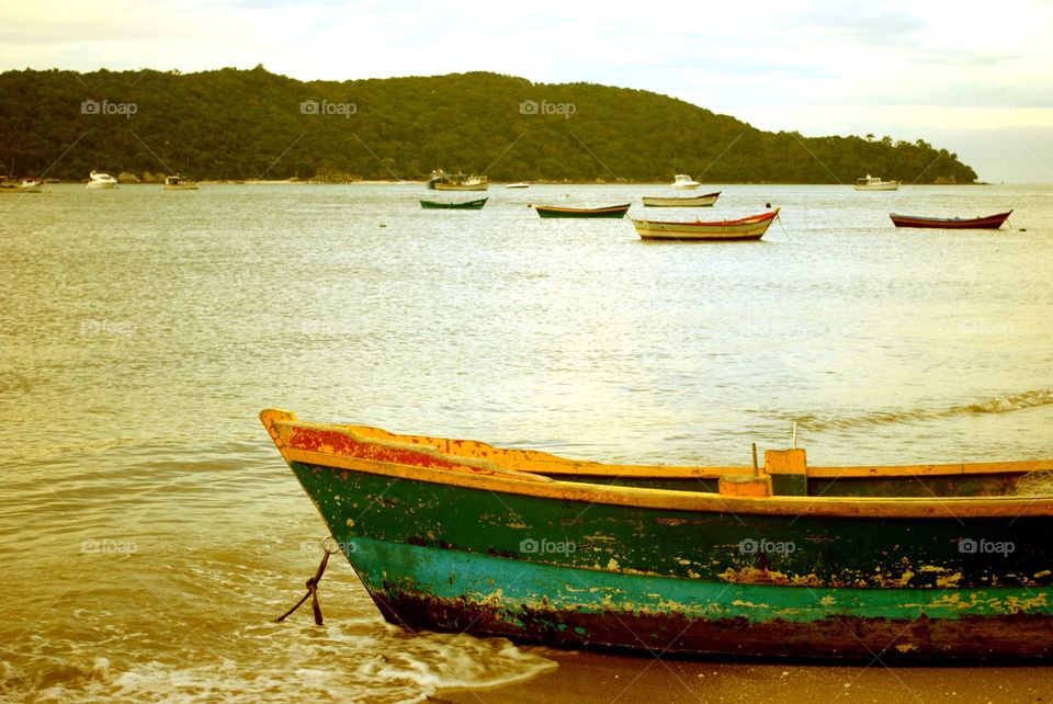 Boat, Water, Beach, Sea, Lake