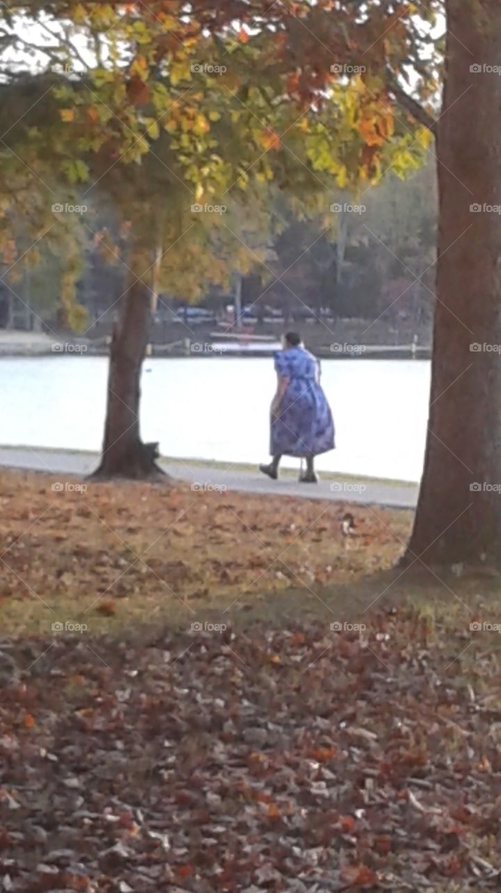 Granny Walking