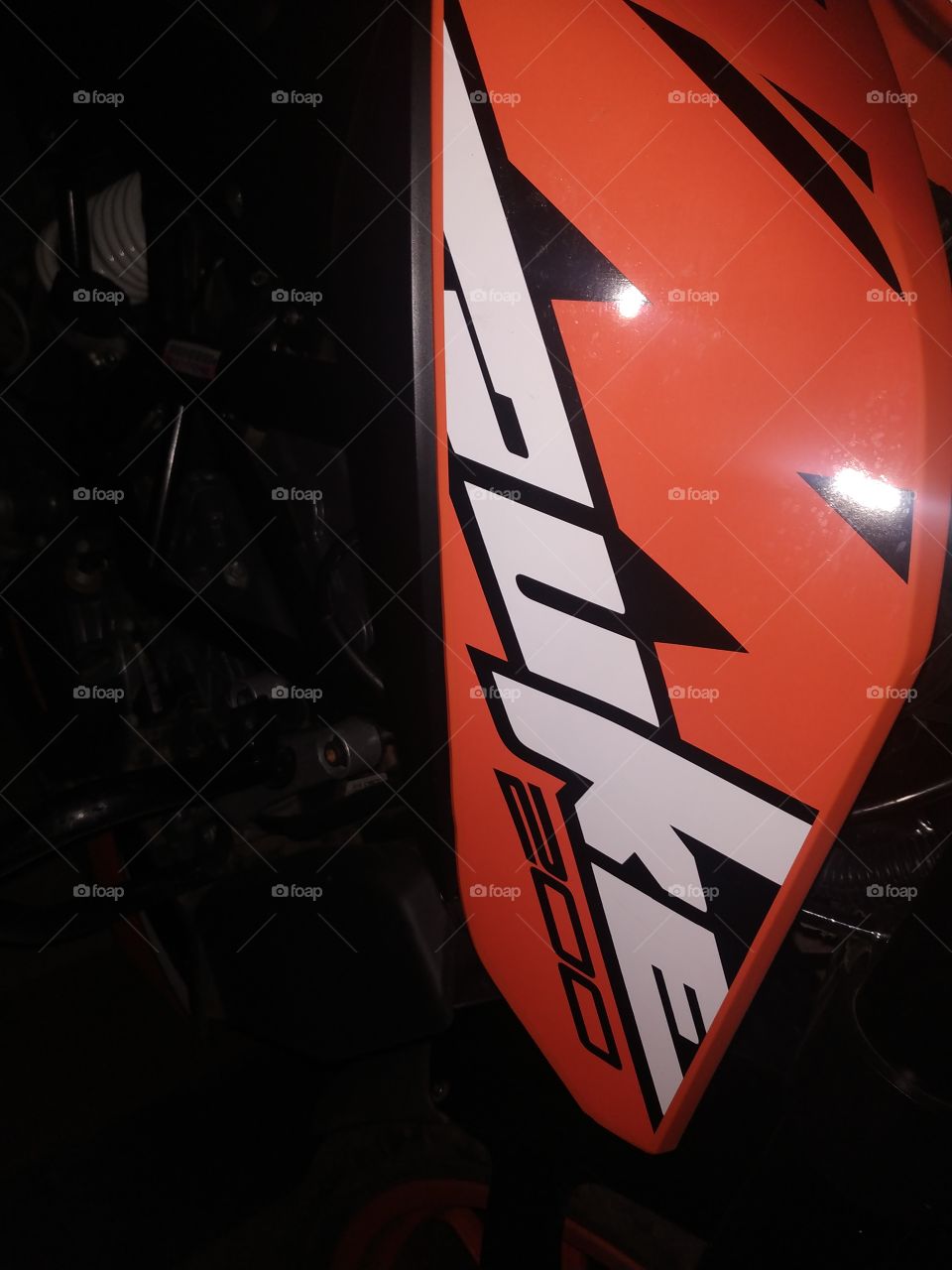 The New KTM Duke 200 Bike