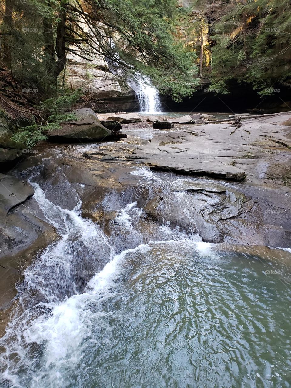 Falls near Hocking Hills