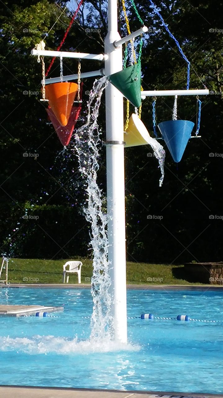 bucket o watta. town pool