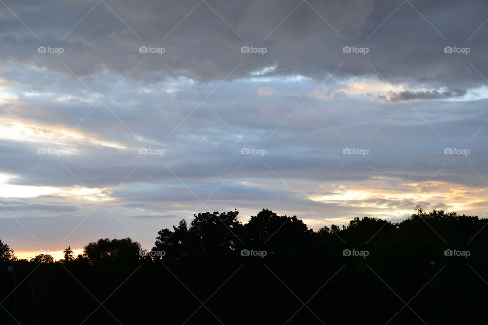 interestingly looking sky