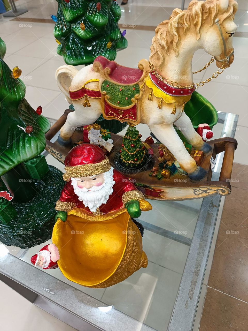 "Magic rides on the wings of Christmas joy."