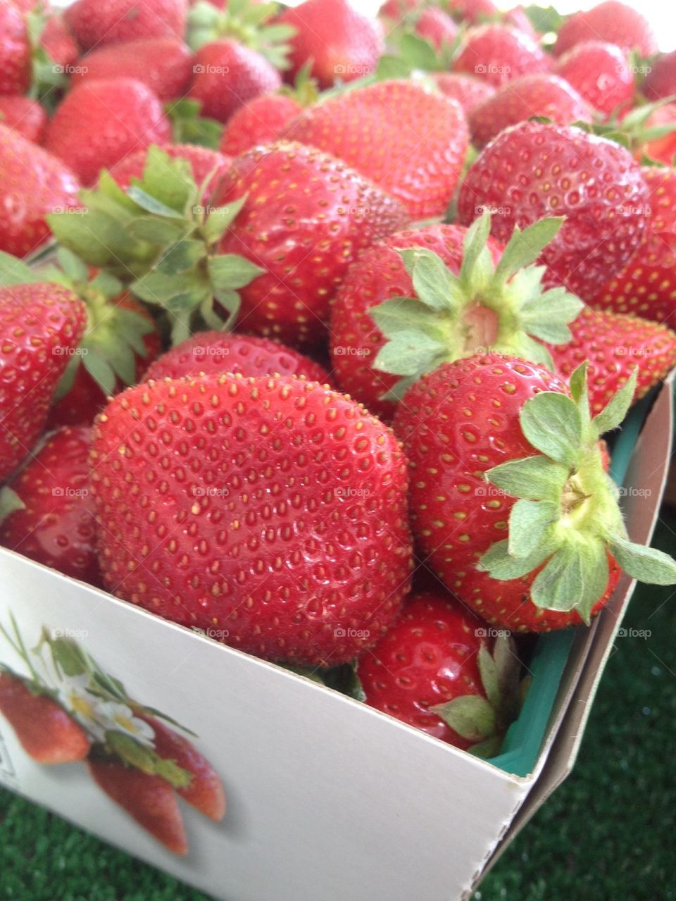 Fresh strawberries