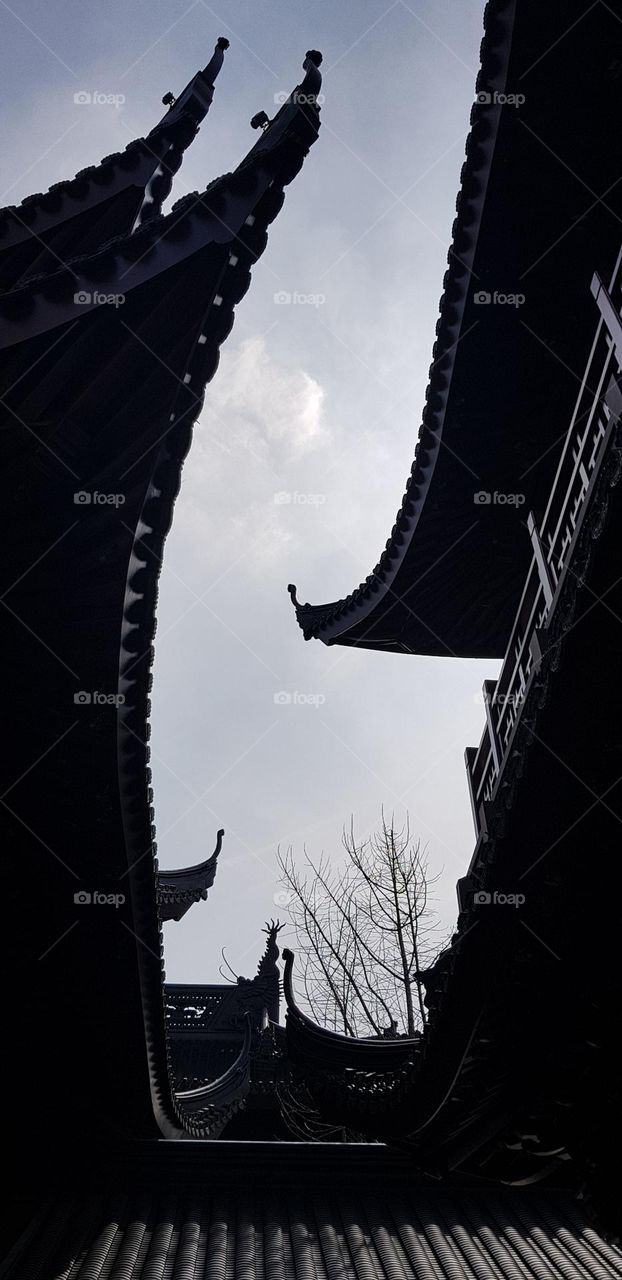 Shanghai Jade Buddha Temple Building