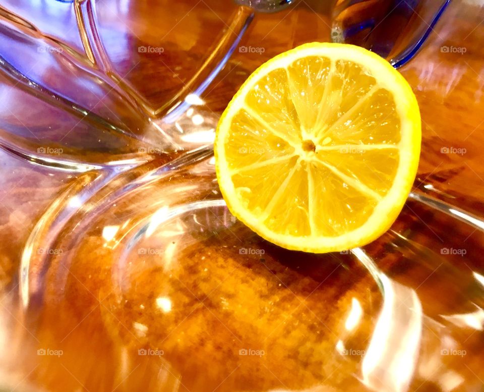 Lemon in GlassBowl