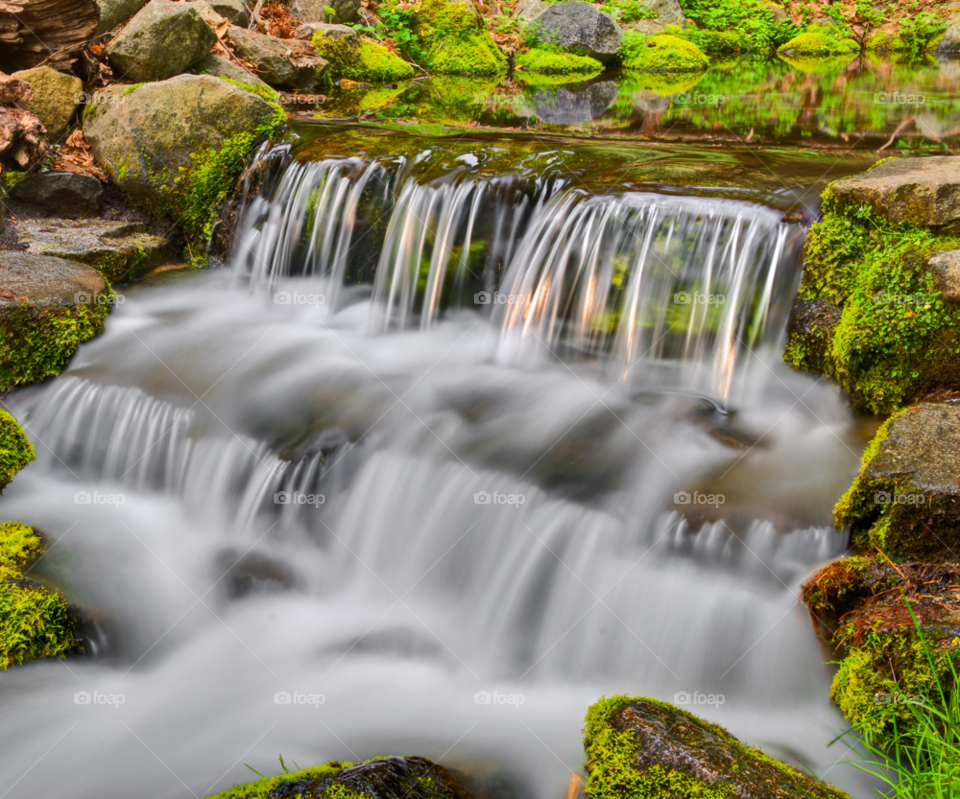 nature water waterfall usa by joeair