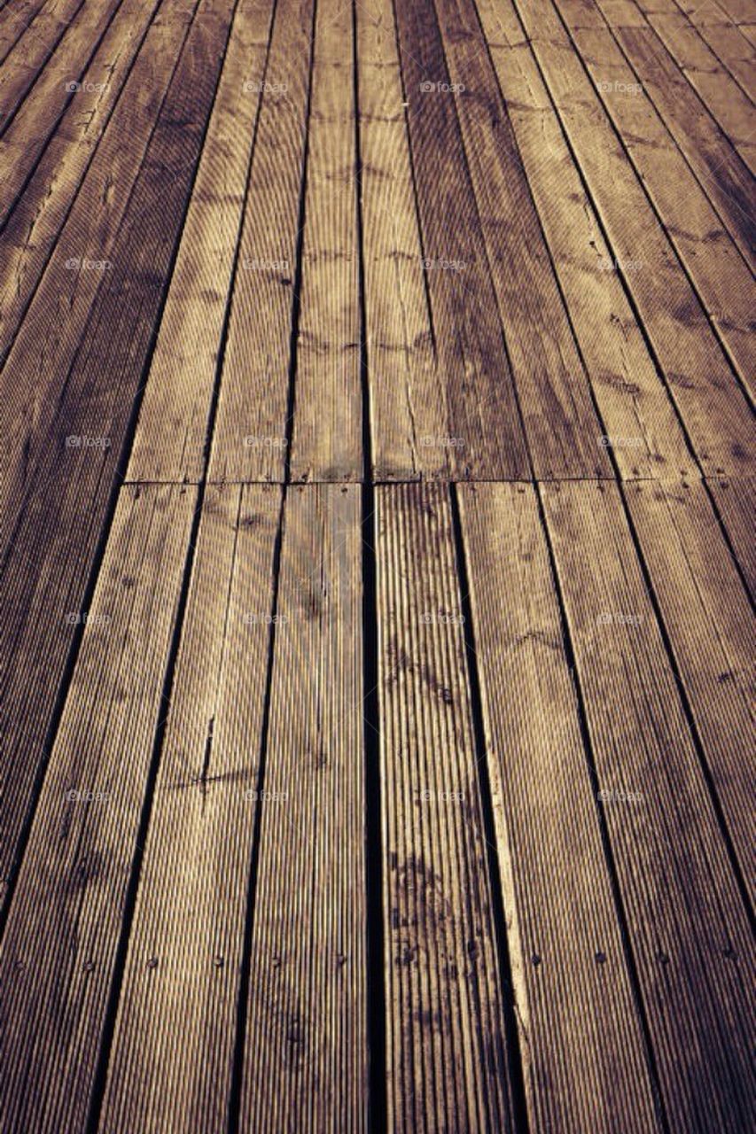 wood path pier boards by bubu