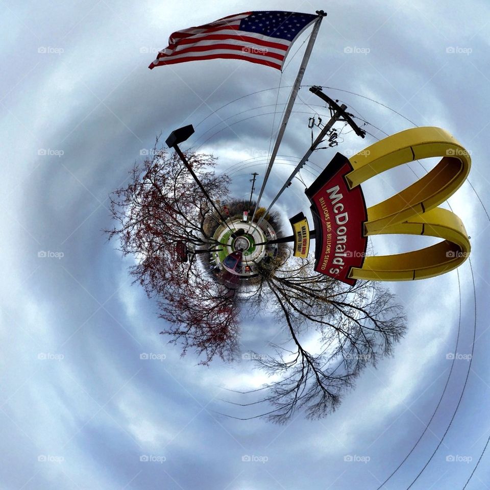American McDonalds 