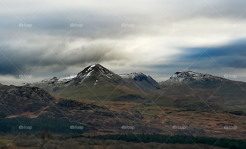 Mountain landscape, Wales