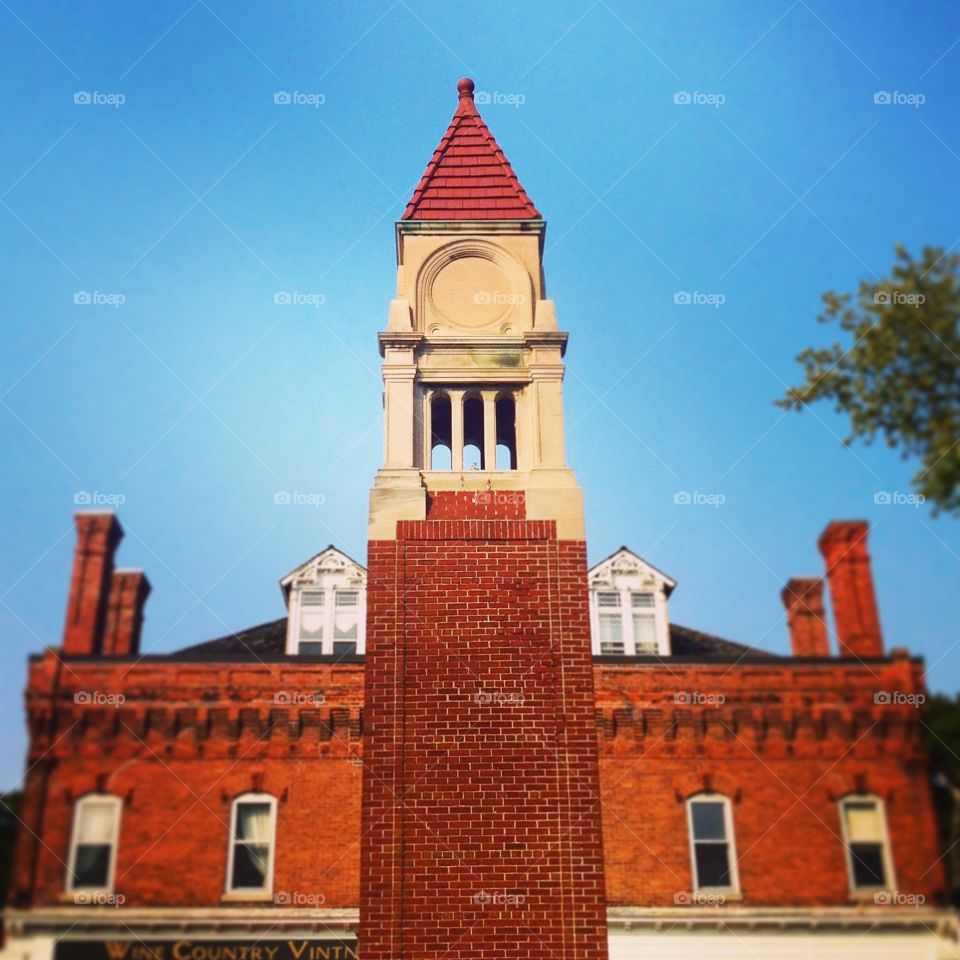 Bell tower. The landmark at Niagara on the lake...