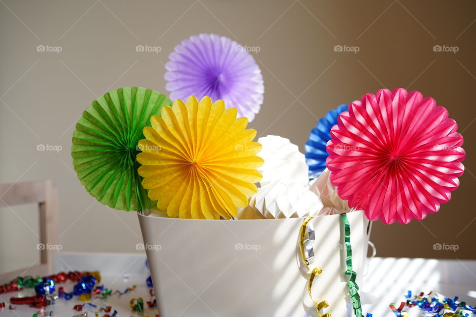 Fan decorations