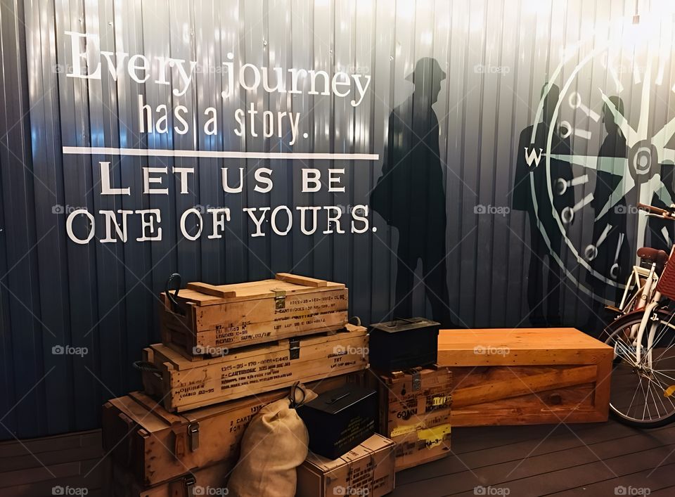 every journal have a story wall