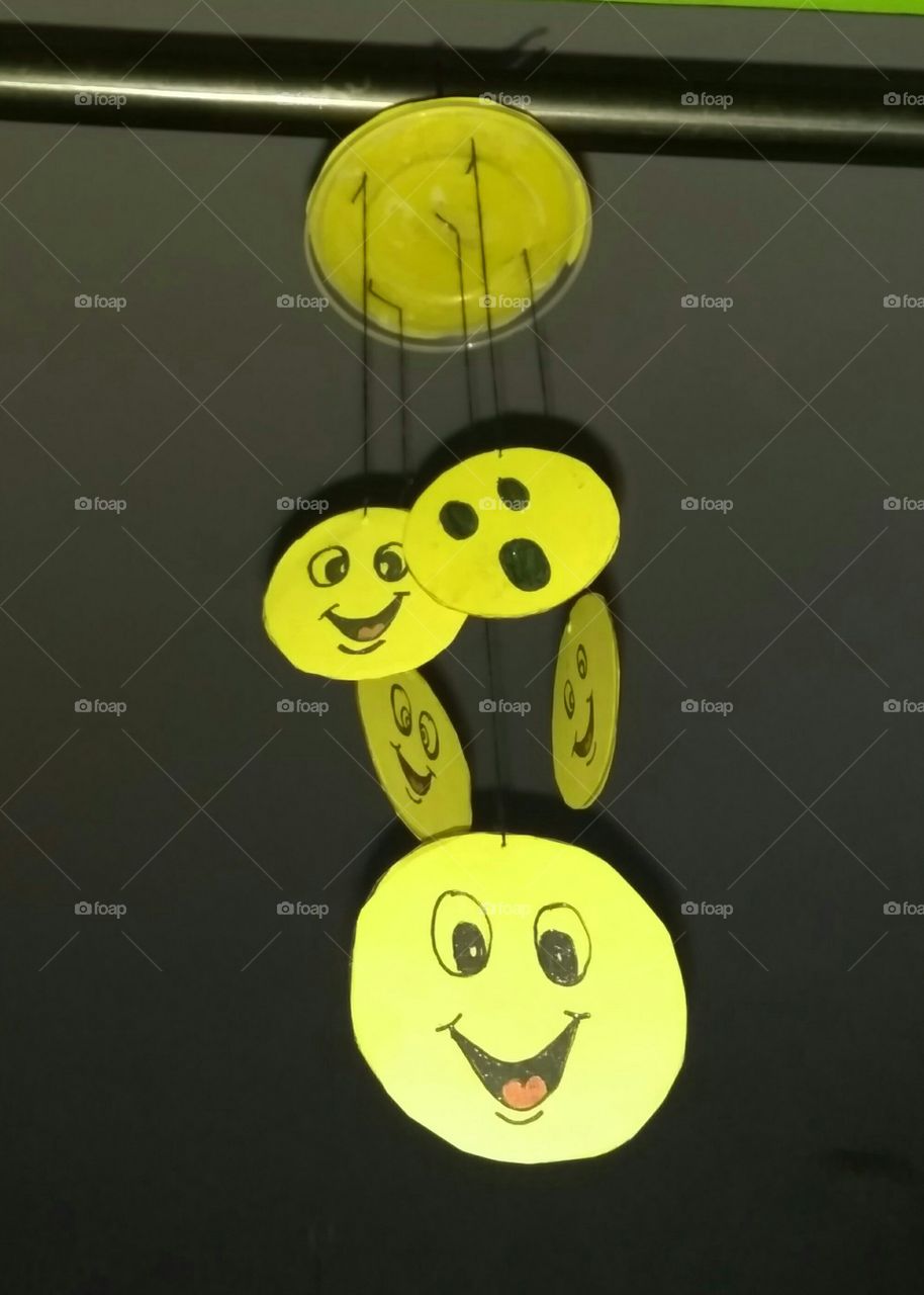 Smiley Wind Chimes