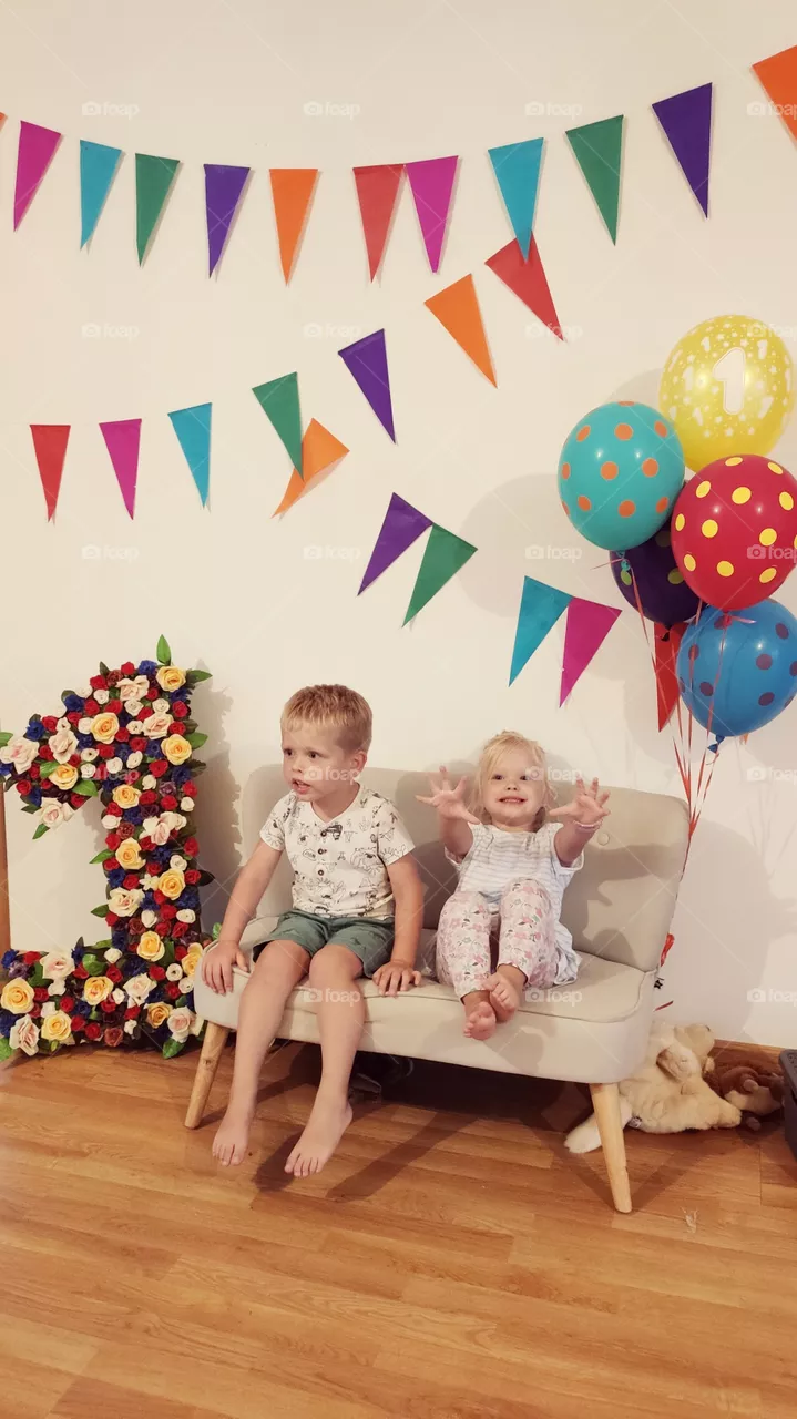 Kids in the party