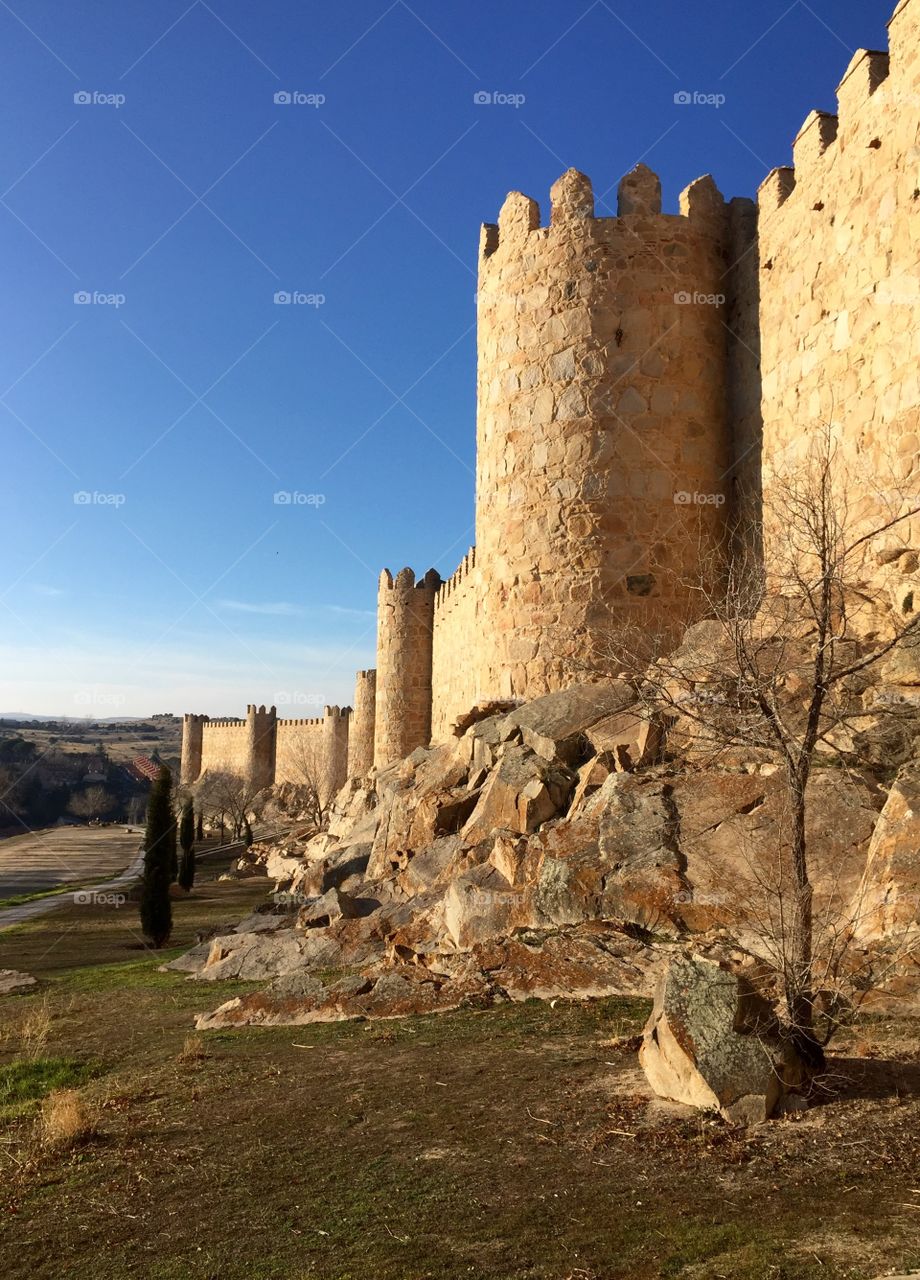 Avilla Castle, Spain