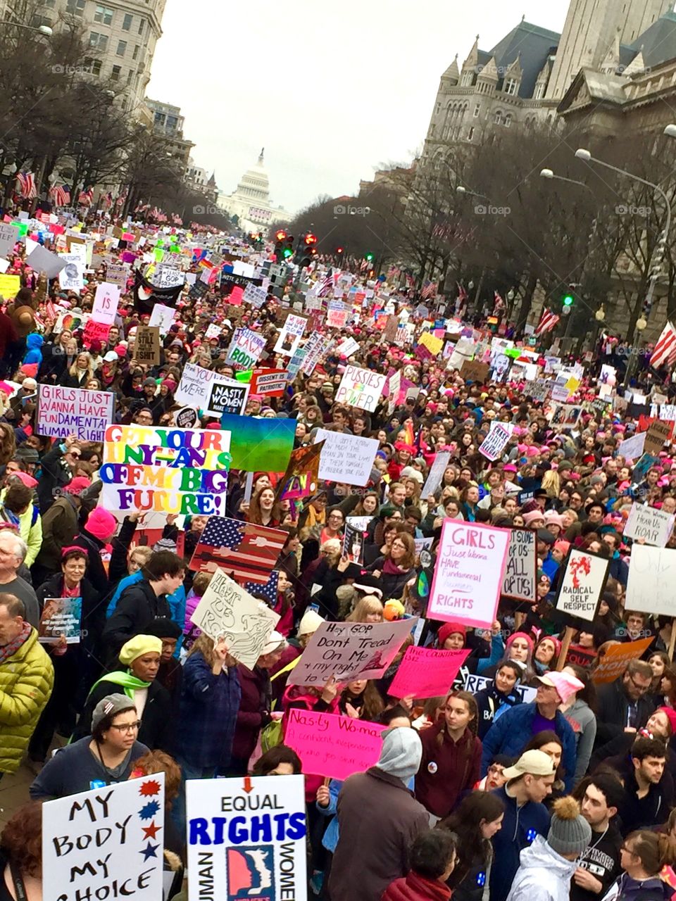 Women's march DC 2017