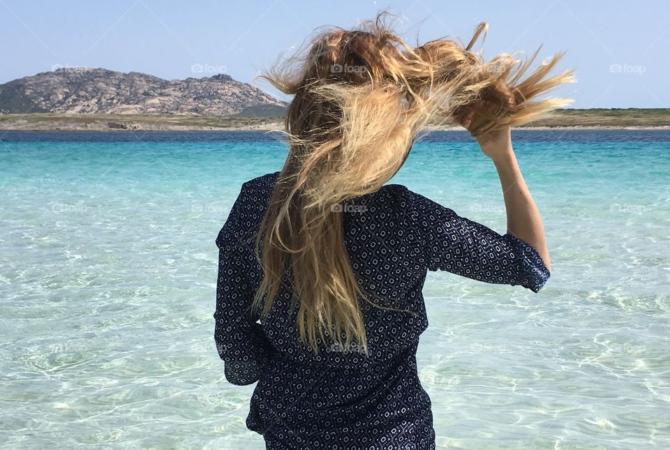 Relaxing moment in the sun