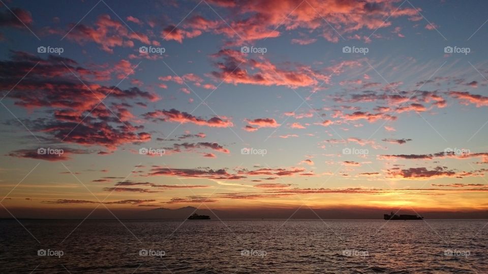 The sun goes down 💕