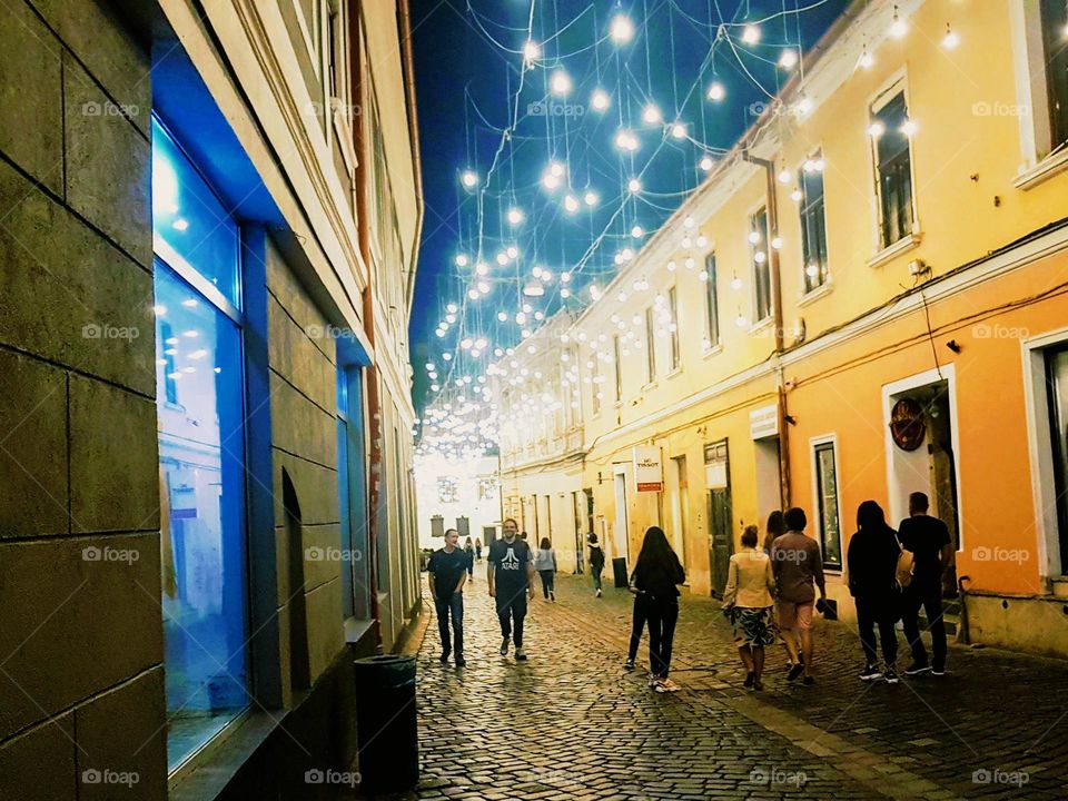 summer evening in Cluj-Napoca