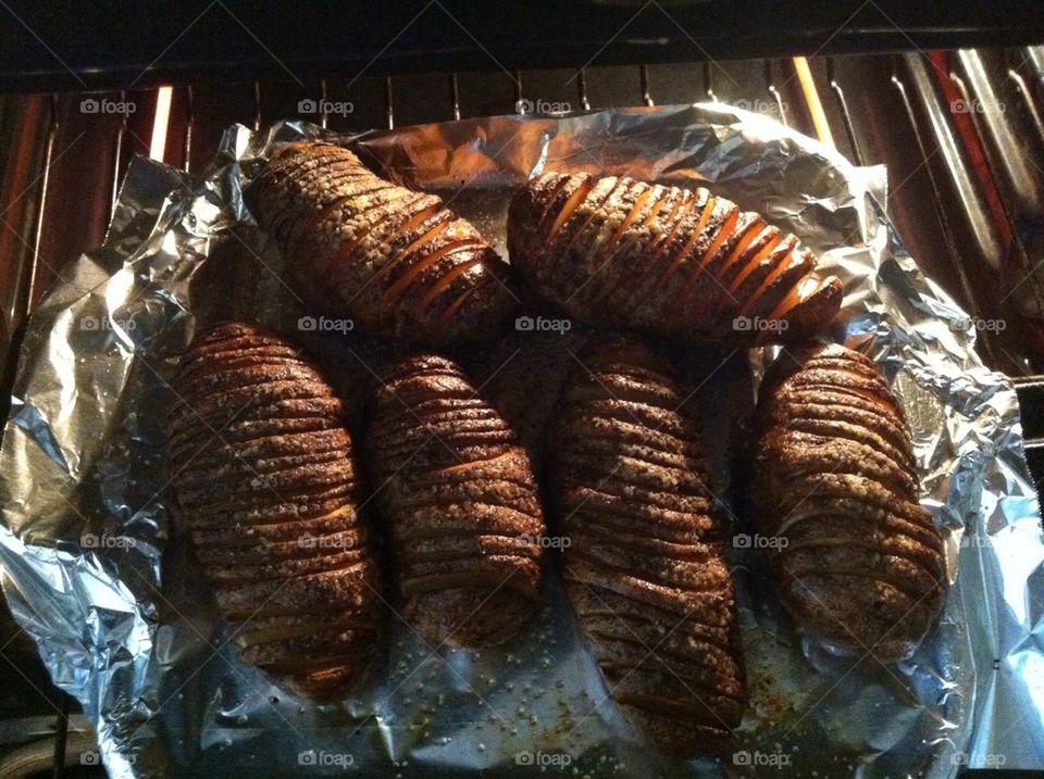 Baked potatoes !