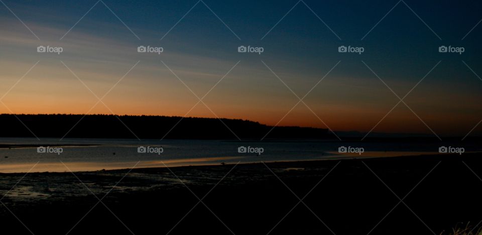 Findhorn Bay - February Sunset