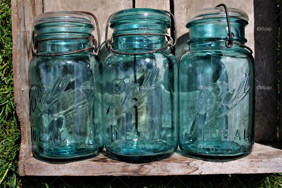 antique ball jars