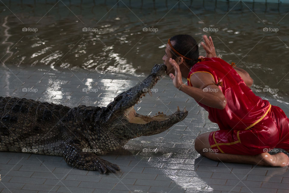 People, Water, Reptile, One, River