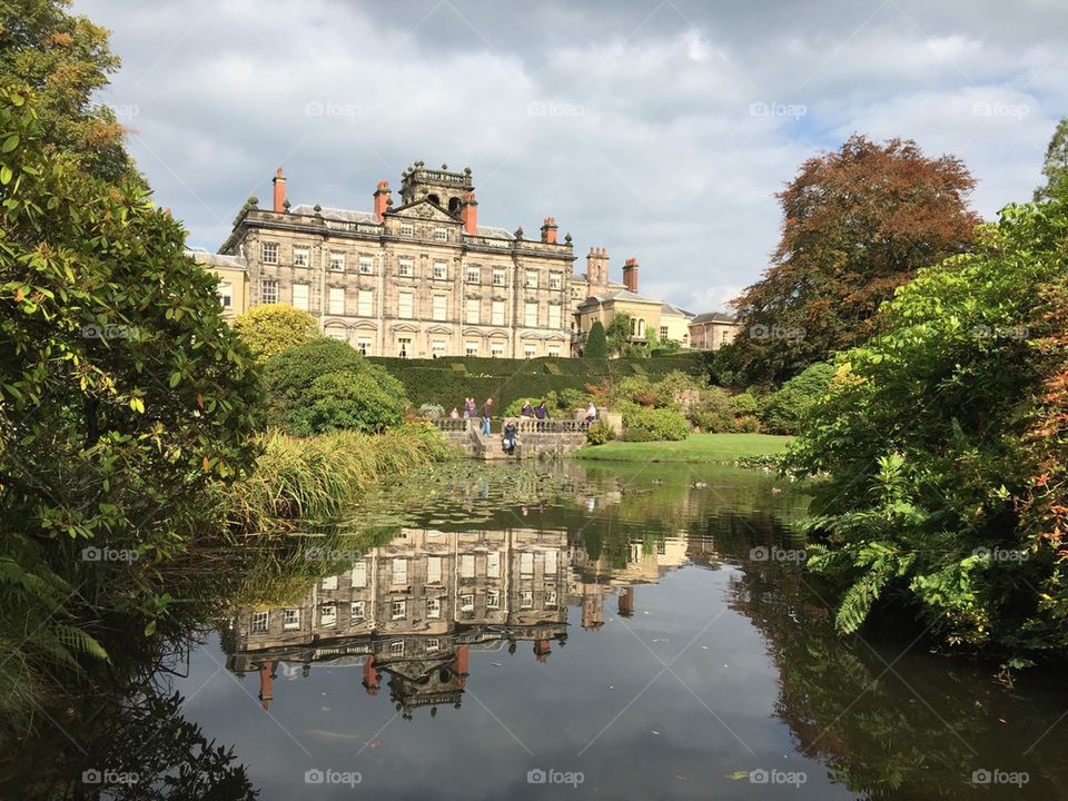 Reflective stately home 
