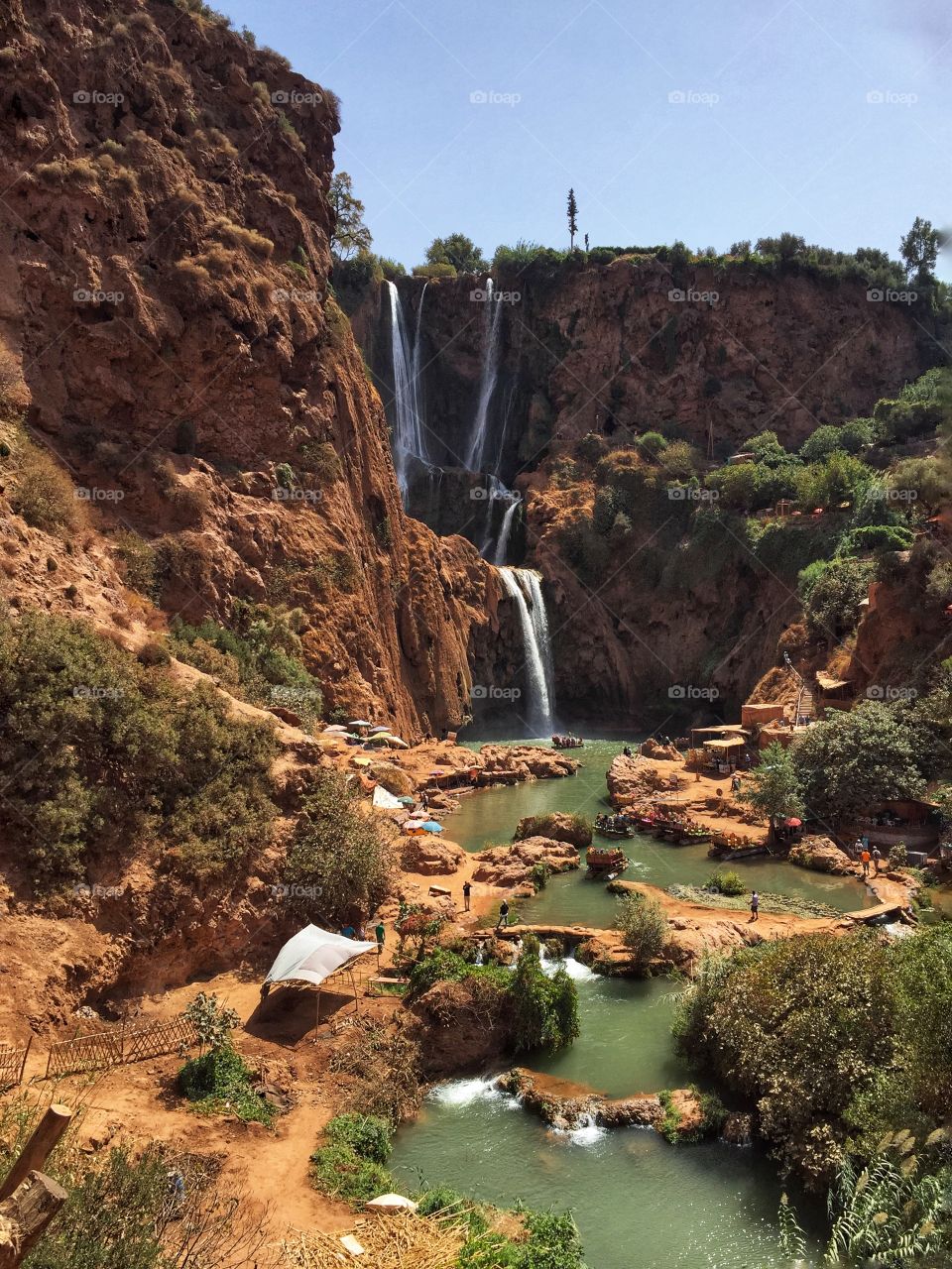 Ouzoud Falls in Morocco 